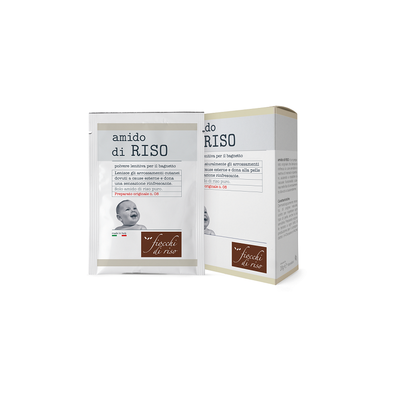 Fiocchi di riso amido di riso polvere lenitivo 100 g