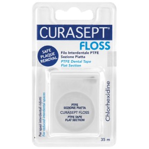 Curasept floss ptfe tape clorexidina