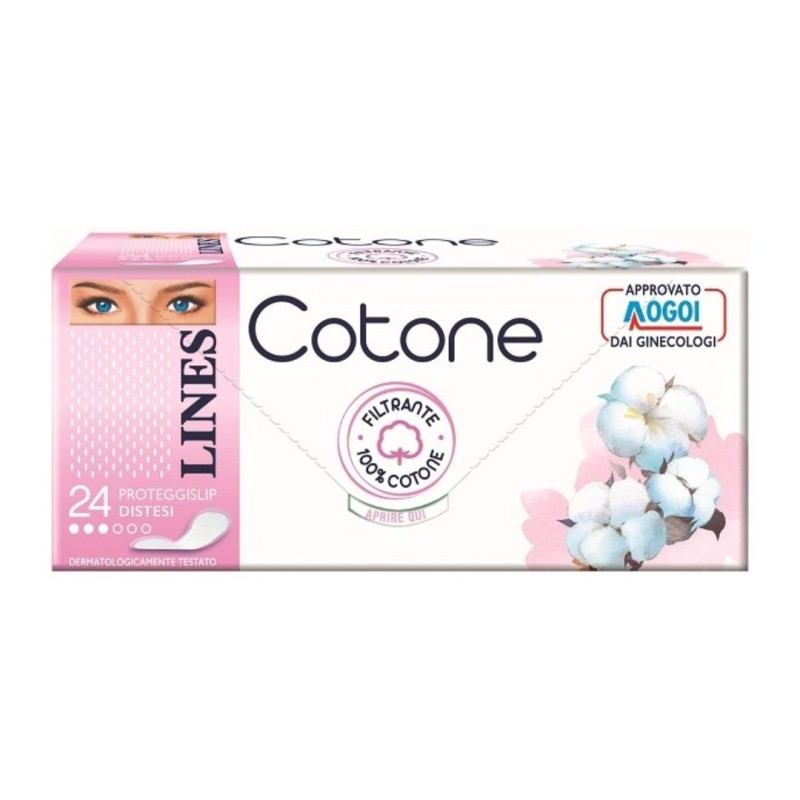Lines cotone proteggislip distesi 24 pezzi
