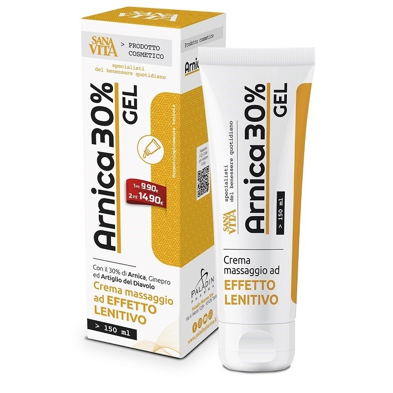 Sanavita arnica 30% gel 150 ml