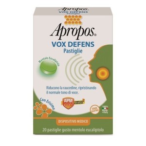 Apropos vox defens pro mentolo eucalipto 20 pastiglie