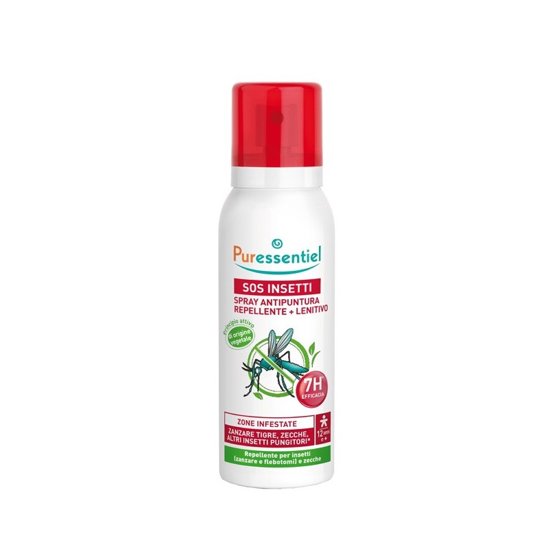 Puressentiel spray antipuntura sos insetti pmc 75 ml