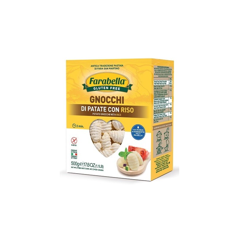 Farabella gnocchi patate riso 500 g