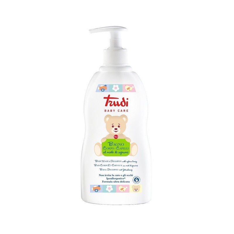 Trudi baby care bagno corpo/capelli 500 ml