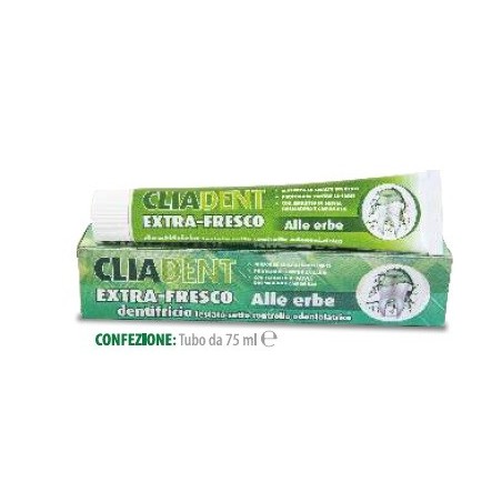 Cliadent dentifricio alito fresco alle erbe 75 ml