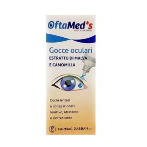 Oftamed's gocce oculari camomilla e malva 10 ml