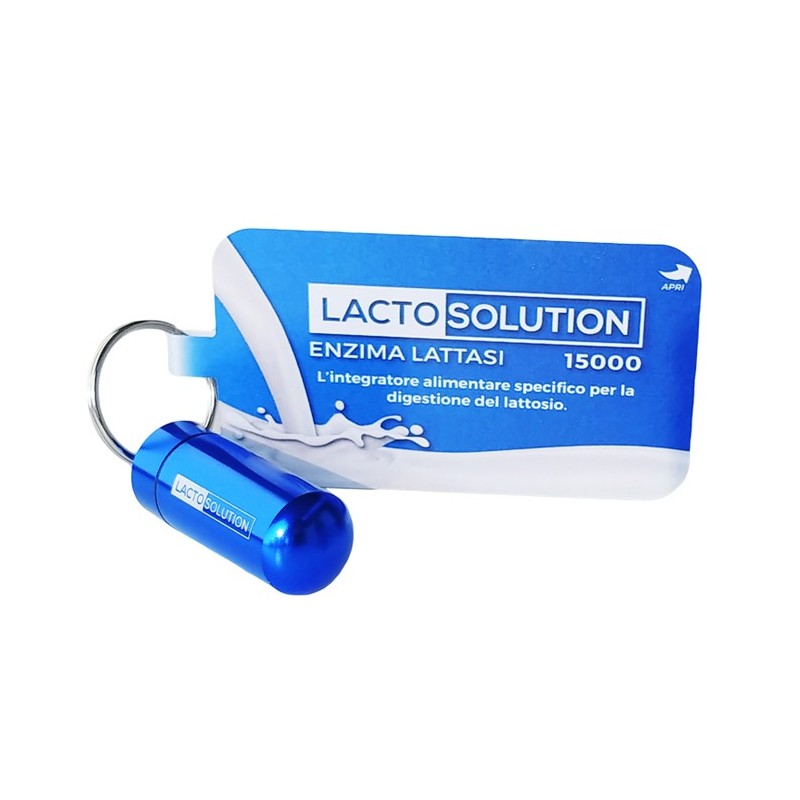 Lactosolution 15000 15 compresse con portapillole