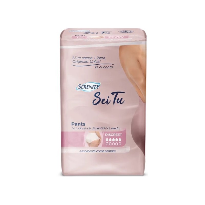 Serenity pants pannolone a mutandina advance seitu discreettaglia large 12 pezzi