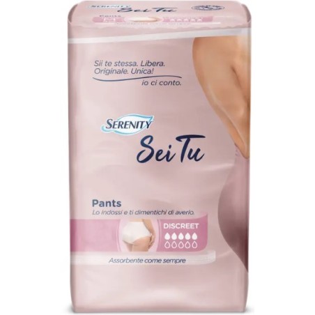Serenity pants pannolone a mutandina advance seitu discreettaglia large 12 pezzi