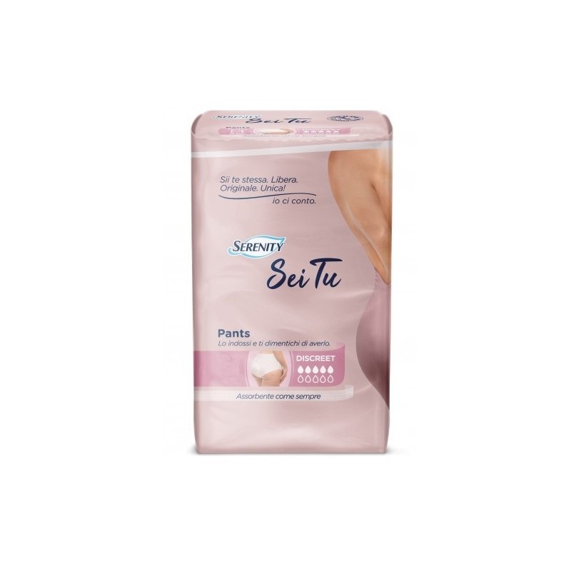 Serenity pants pannolone a mutandina advance seitu extra taglia large 10 pezzi