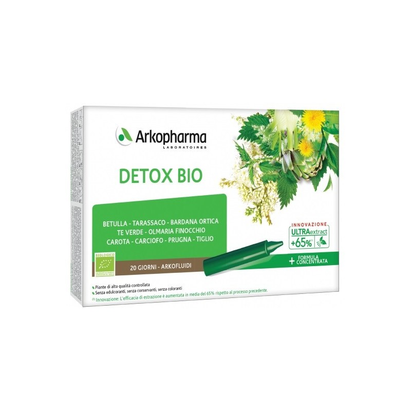 Arkofluidi detox bio 20 fiale