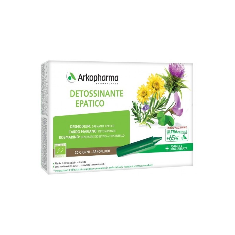 Arkofluidi detossinante epatico 20 fiale