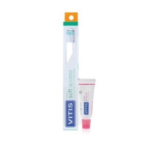 Vitis spazzolino soft access + dentifricio gingival 15 ml