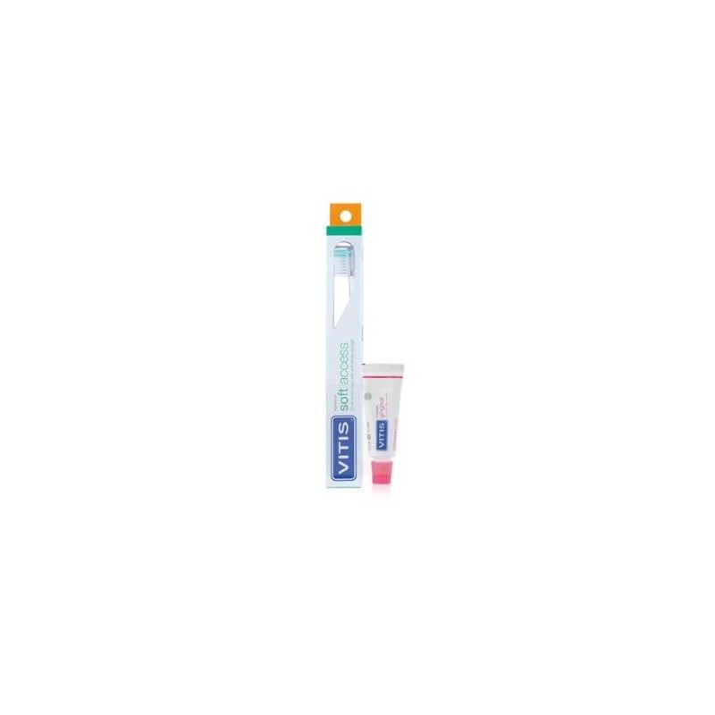 Vitis spazzolino soft access + dentifricio gingival 15 ml Vitis spazzolino soft access + dentifricio gingival 15 ml