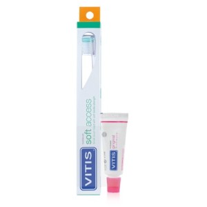 Vitis spazzolino soft access + dentifricio gingival 15 ml Vitis spazzolino soft access + dentifricio gingival 15 ml