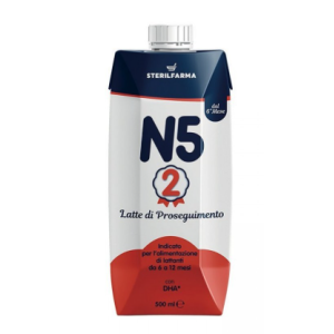 N5 2 latte di proseguimento liquido 6-12 mesi 500 ml