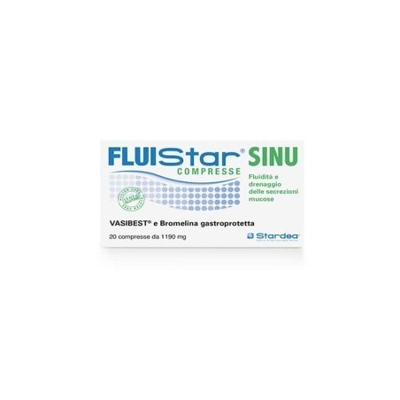 Fluistar sinu 20 compresse