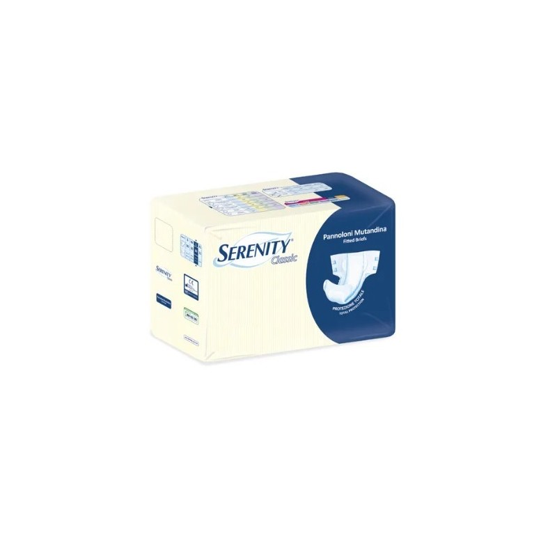 Serenity pannolone a mutandina classic extra xl 15 pezzi