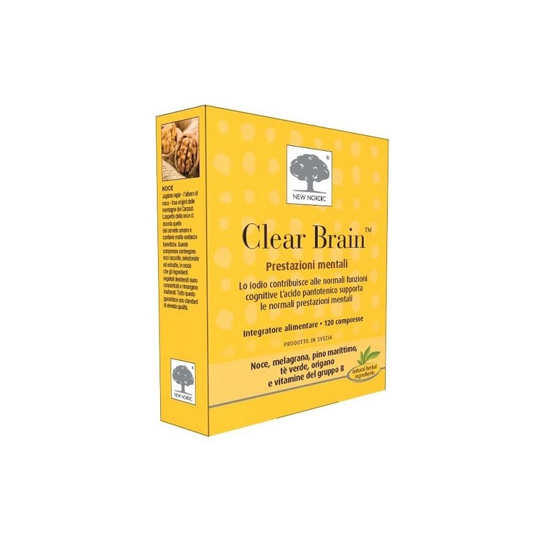Clear brain 120 compresse Clear brain 120 compresse
