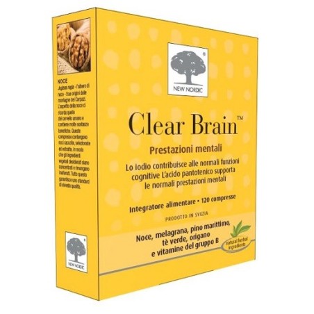 Clear brain 120 compresse Clear brain 120 compresse