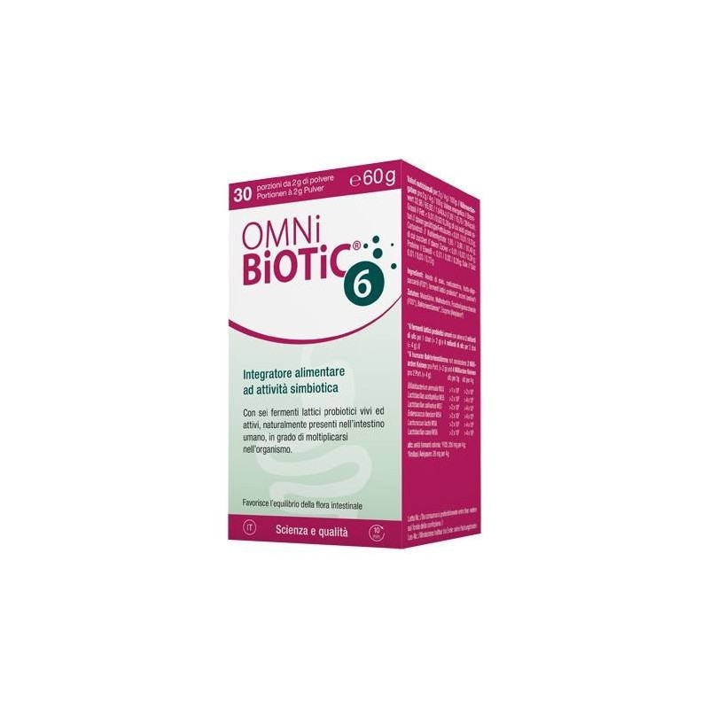 Omni biotic 6 barattolo 60 g
