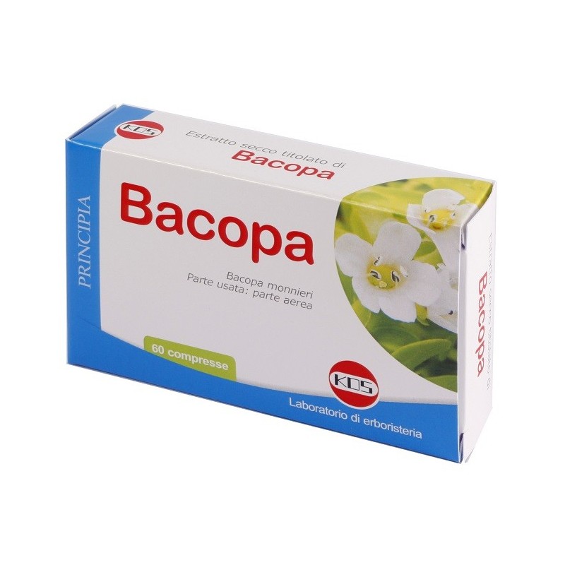 Bacopa monnieri estratto secco 60 compresse
