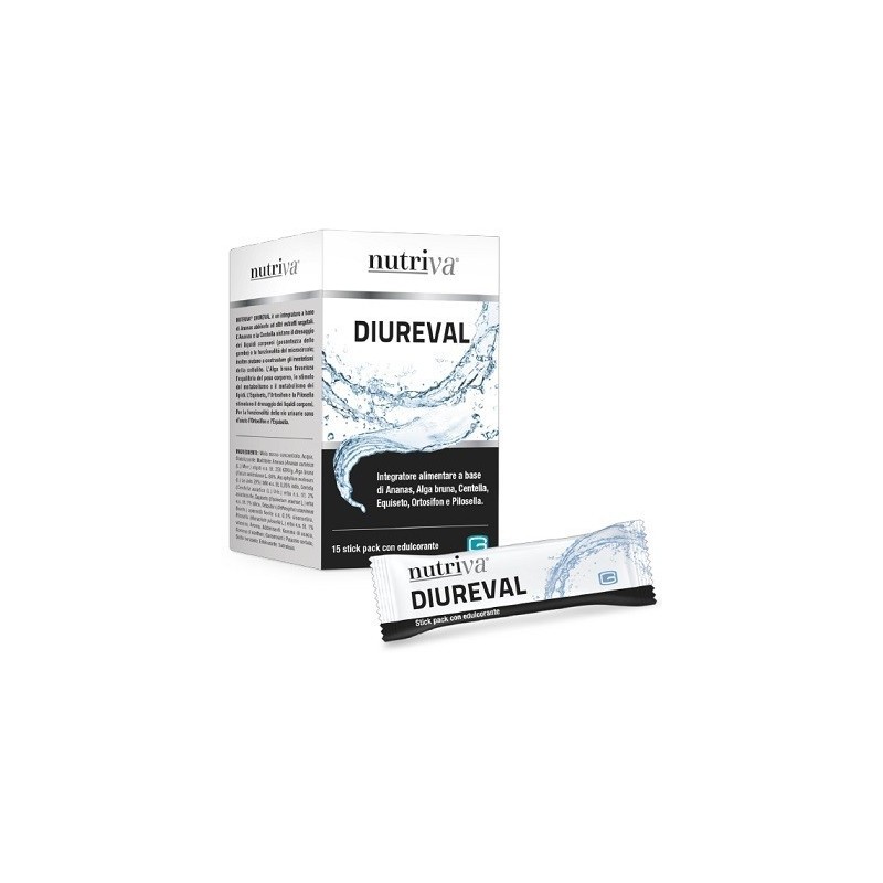 Nutriva diureval 15 stick pack da 10 ml