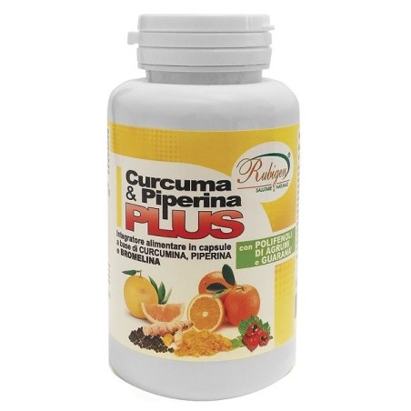 Curcuma&piperina plus raihuen 60 capsule Curcuma&piperina plus raihuen 60 capsule