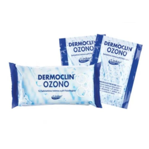 Dermoclin salviettine intime ozono 12 pezzi