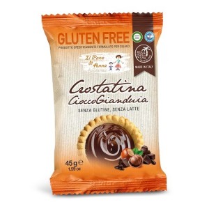 Il pane di anna crostatina cioccogianduia senza latte 45 g