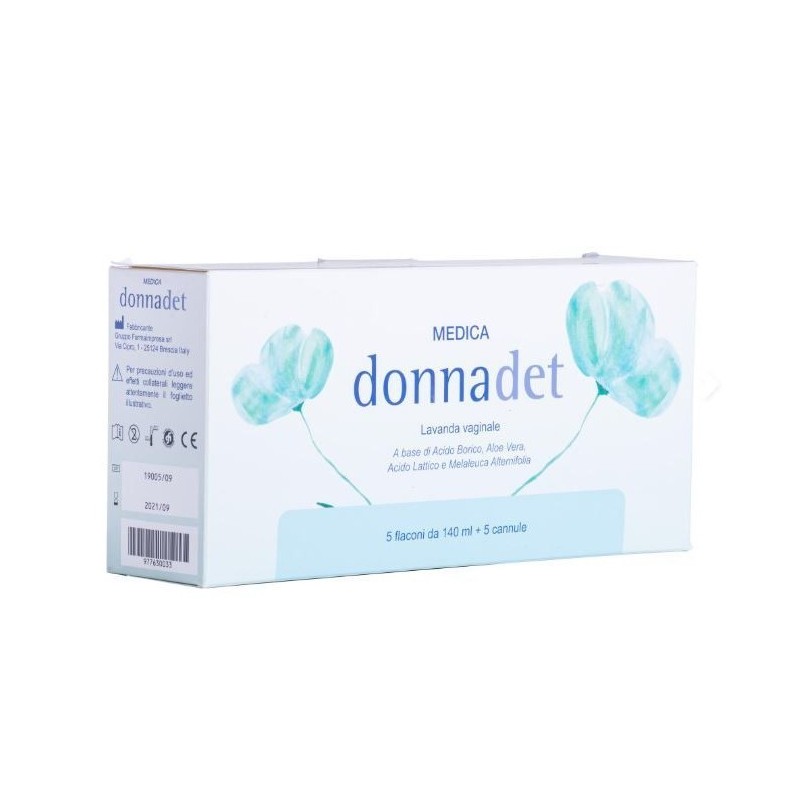 Donnadet lavanda vaginale 5 flaconi 140 ml