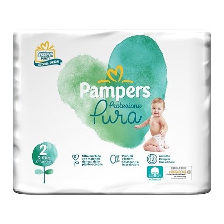 Pampers protezione pura naturello mini cp 27 pezzi