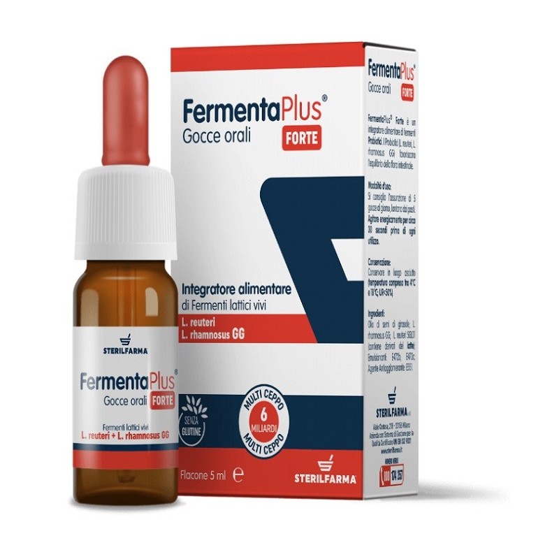 Fermenta plus gocce orali forte 5 ml
