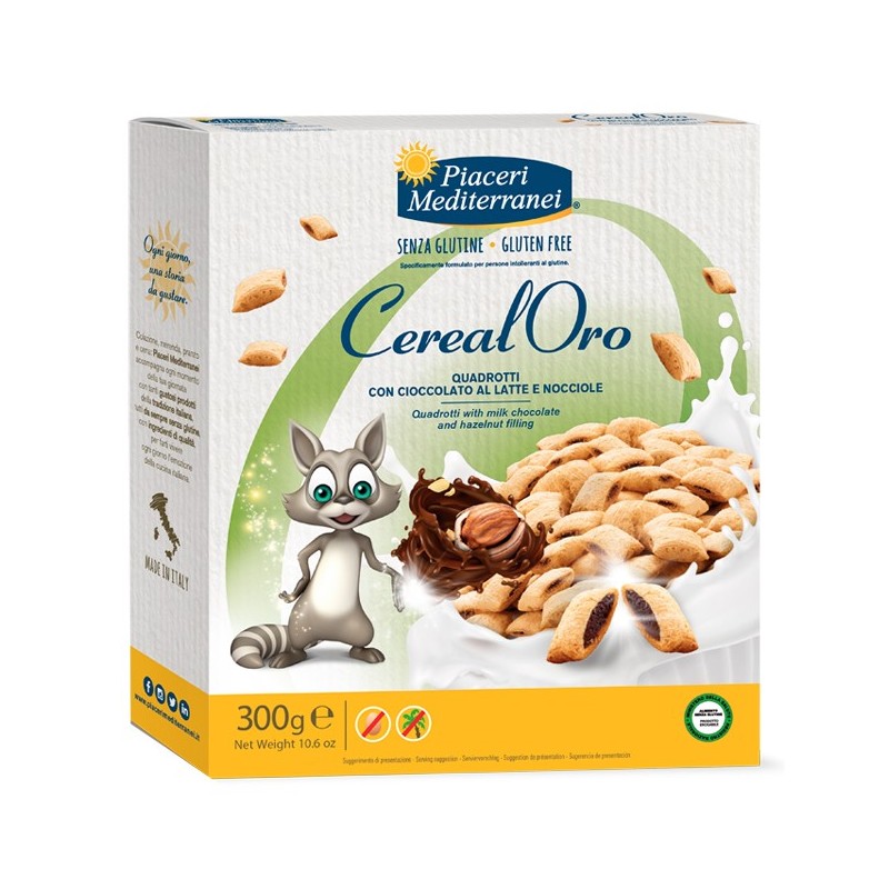 Piaceri mediterranei cerealoro quadrotti 300 g Piaceri mediterranei cerealoro quadrotti 300 g