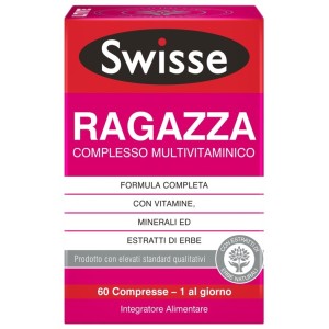 Swisse multivitaminico ragazza 60 compresse