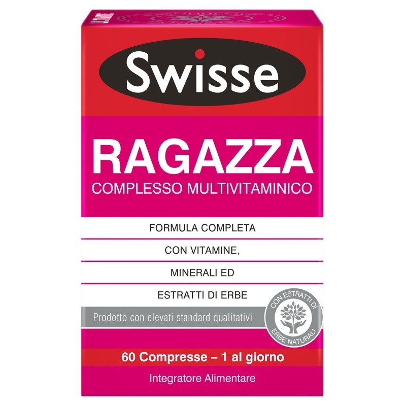 Swisse multivitaminico ragazza 60 compresse Swisse multivitaminico ragazza 60 compresse