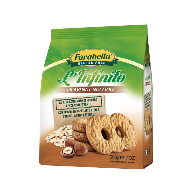 Farabella infinito avena/nocciole 200 g