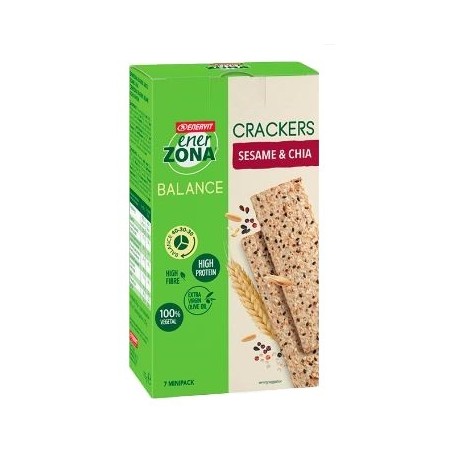 Enerzona crackers sesame & chia 25 g Enerzona crackers sesame & chia 25 g