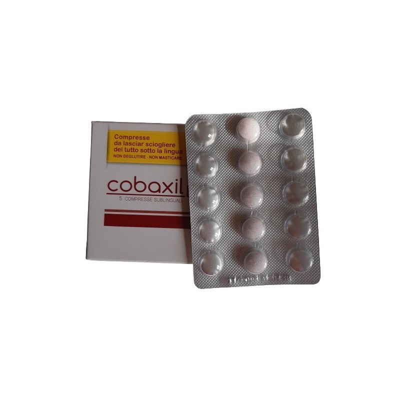 Cobaxil b12 5000mcg 5 compresse sublinguali