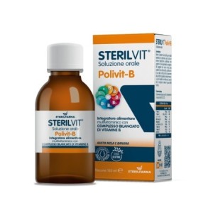 Sterilvit polivit-b soluzione orale gusto mela banana 100 ml