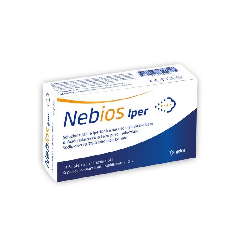 Nebios iper 15 fialoidi richiudibili da 5 ml