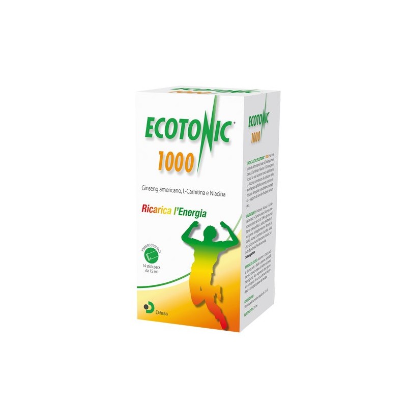 Ecotonic 1000 14 stick pack 15 ml