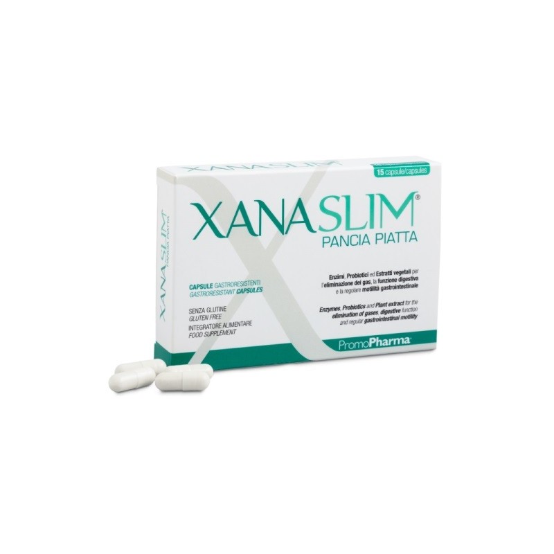 Xanaslim pancia piatta 15 capsule gastroresistenti