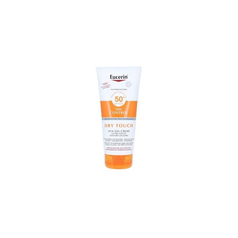 Eucerin sun protection oil control dry touch spf 50+ sun gelcreme 200 ml Eucerin sun protection oil control dry touch spf 50+ sun gelcreme 200 ml