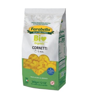 Farabella bio cornetti mais-riso 340 g