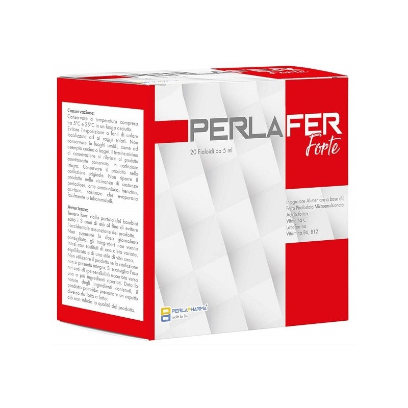 Perlafer forte 20 fialoidi da 5 ml