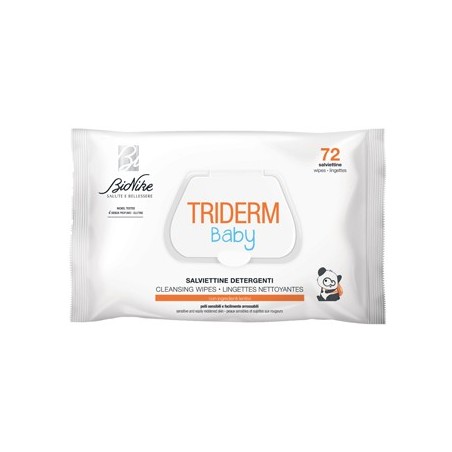 Triderm baby salviettine detergenti 72 pezzi