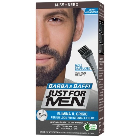 Just for men barba & baffi m55 nero 51 g Just for men barba & baffi m55 nero 51 g