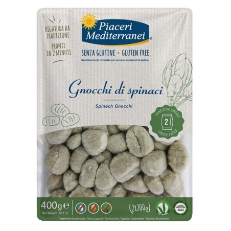 Piaceri mediterranei gnocchi di spinaci 400 g