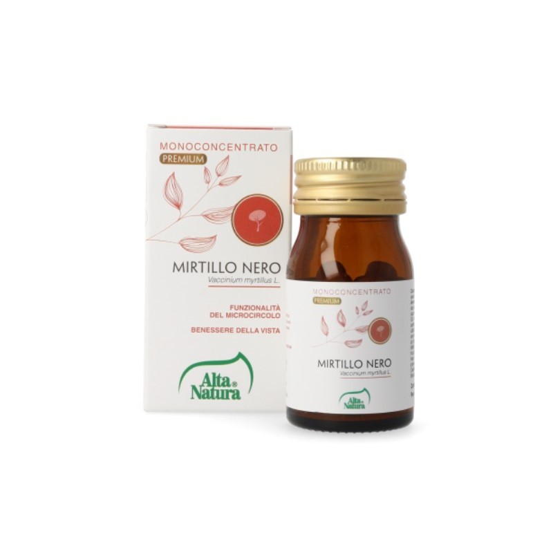 Mirtillo nero 60 compresse 450mg terranata
